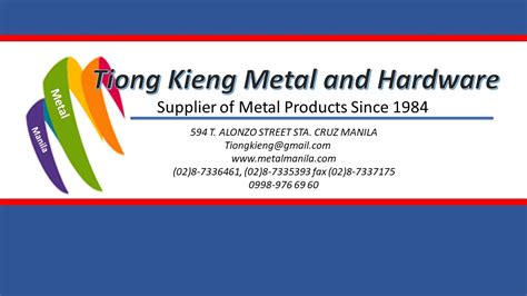 tiong kieng|Tiong Kieng Metal & Hardware .